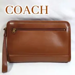 良品 オールドコーチ レザー クラッチバッグ　 型番9833