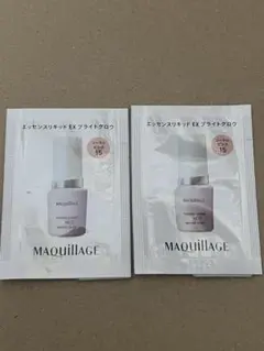 マキアージュ　エッセンスリキッドEX ブライトグロウ　コーラルピンク　2包セット