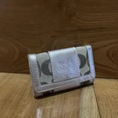 激レア　COACH キーケース　y2k 裏原 グランジ アーカイブ 平成　ギャル