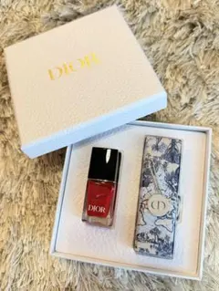 新品未使用】Dior ディオール バースデーギフト リップ＆ネイル セット