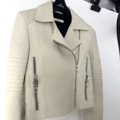 【JBRAND】ライダースジャケット　レディースXS ラムレザー本革