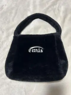 お値下げ中‼️emis⭕️ニュー ロゴ ファーバッグ