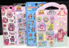 正規　ライセンス品　水シール　ロッツォ　ステッカー　立体シール　ぷくぷくシール