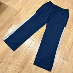 リーボック スポーツ カジュアル シンプル すそファスナー トラックパンツ XL