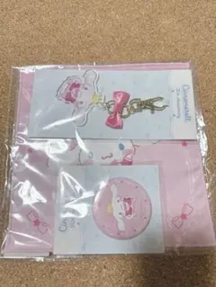 【新品未開封】サンリオ シナモン 20th 推し色3点セットピンクver.
