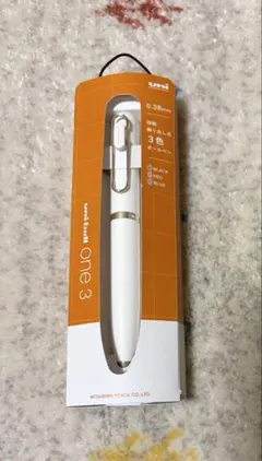 Uni・ball one 3 ランプホワイト0.38mm 3色のサムネイル