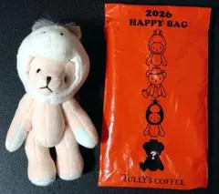 TULLY'S COFFEE 2026 HAPPY BAG ぬいぐるみ ベアフルのサムネイル