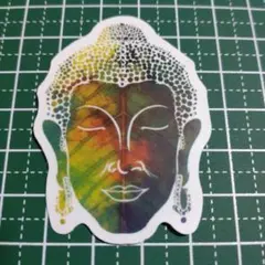 防水ステッカー【2枚目100円】ブッダ　お釈迦様　仏教　No.21801