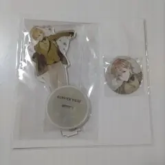 【匿名配送】風楽奏斗 アクスタ&缶バッジセット Half Anniversary