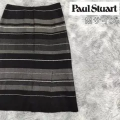 Paul Stuart ポールスチュアート スカート ブラック 黒 Mサイズのサムネイル