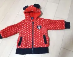 ベビードール　ミニーマウスパーカー　９０センチ