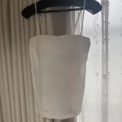 UNIQLO ユニクロ エアリズムコットンブラチューブトップ 白