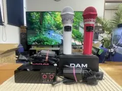 audio-technica ワイヤレスマイクセット 赤白極上 - メルカリ