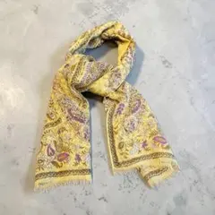 ETRO エトロ シルク100% ロングスカーフ ストール ペイズリー柄 - メルカリ