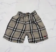 POLO チェック柄 パンツ 80サイズ