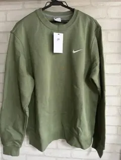 Nike オリーブグリーン クルーネック トレーナー