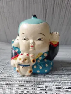 招き福助 招き猫