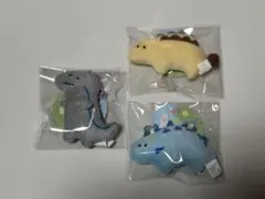 つぶらな瞳の恐竜園　ぷちマスコットBC 3点