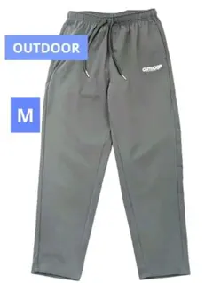 OUTDOOR ストレッチ ジャージパンツ レディース　グレー　Mサイズ