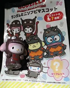 サンリオ ゴジラ ランダムミニソフビマスコット マイメロディのサムネイル
