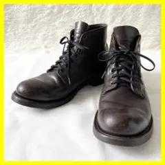 RED WING ベックマン ショートブーツ　ダークブラウン レザー 27cmのサムネイル