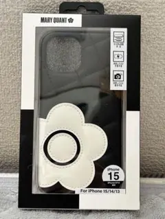iPhone13/14/15 スマホケース　MARY QUANT キルティング