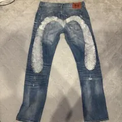 EVISU No.4 デニムパンツ ダメージ加工のサムネイル