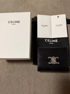 CELINE 三つ折り財布