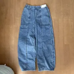 GU コクーンジョガープルオンパンツ