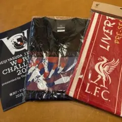 リヴァプール プレシーズンツアー限定タオル　マフラータオル　記念tシャツ