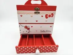サンリオ ハローキティ 木製 コスメドレッサー - メルカリ
