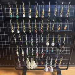 ハンドメイド　フックピアス　大量！！