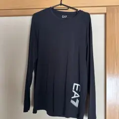 EA7 ブラック ロングスリーブ