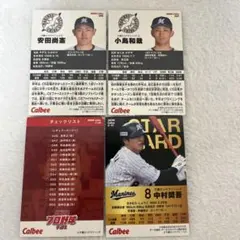 プロ野球チップス　４枚まとめ売り