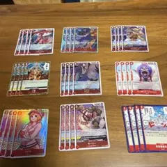 ワンピースカード　革命軍　パーツ　全36枚→44枚