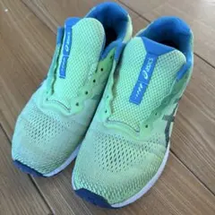 ASICS ランニングシューズ ライトグリーンレーザービームのサムネイル