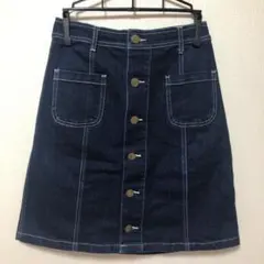 Linetta デニム台形スカートのサムネイル