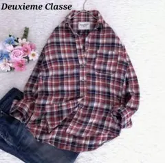 Deuxiem Classe シャツ チェック 羽織り