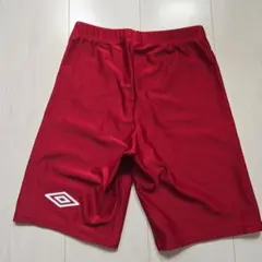 Umbro 赤 ショーツ