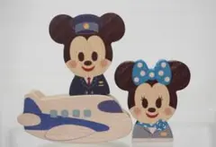 Disney KIDEA ミッキー ミニー ANA 飛行機のサムネイル