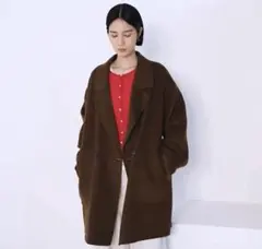 ジーナシス⭐︎ショートビーバーウールミドルコート