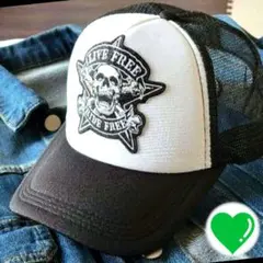 メッシュ　キャップ　メンズ　黒　アメカジ　ストリート　ヴィンテージ　y2k　古着