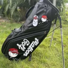 Malbon Golf マルボン キャディバッグ スタンド式 ブラック 即日発送のサムネイル