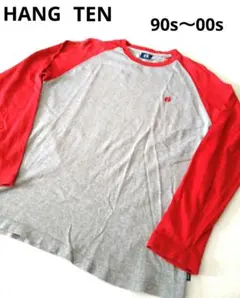 HANG TEN ハンテン　ラグランTシャツ　90s〜00sのサムネイル