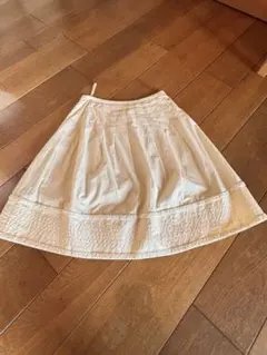 TO BE CHIC スカート　アイボリー