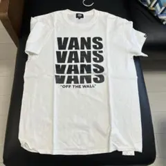 【baron様専用】VANS ロゴプリント Tシャツ LARGE ホワイト