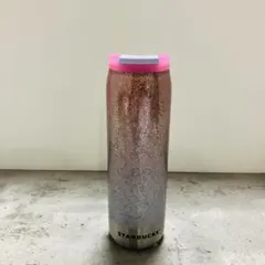 箱有☆スターバックス カンシェイプステンレスボトルクラックパープルグラデーション