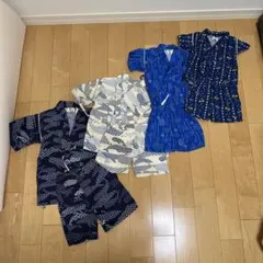 男の子甚平4着