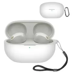 ソニー WF-1000XM5 ケース イヤホン ケース シリコン　ホワイト