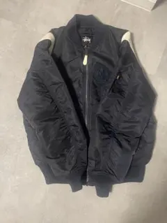 希少】STUSSY 25周年記念 MA-1 ALPHA製 Fragment L